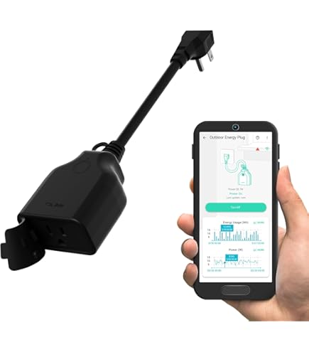 Zooz 800 Series Z-Wave Long Range Outdoor Double Plug ZEN14 | Hub